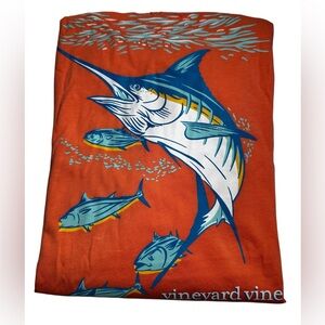 VINEYARD VINES MEN'S LONG SLEEVE GRAPHIC POCKET TEE.SZ.XL.NWT